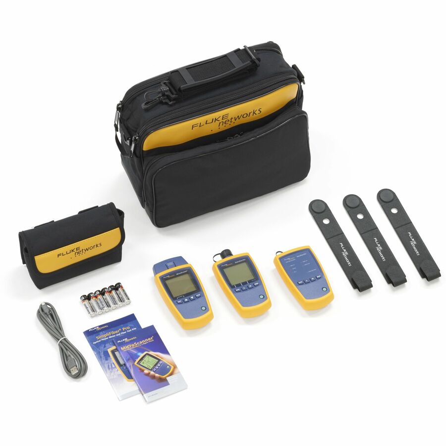 Kit de base pour technicien en cuivre et fibre optique Fluke Networks MS2-FTK