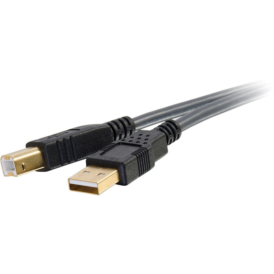Câble USB A vers USB B de 3 m de la série C2G Ultima - Câble USB A vers B - USB 2.0 - Noir - M/M 45003