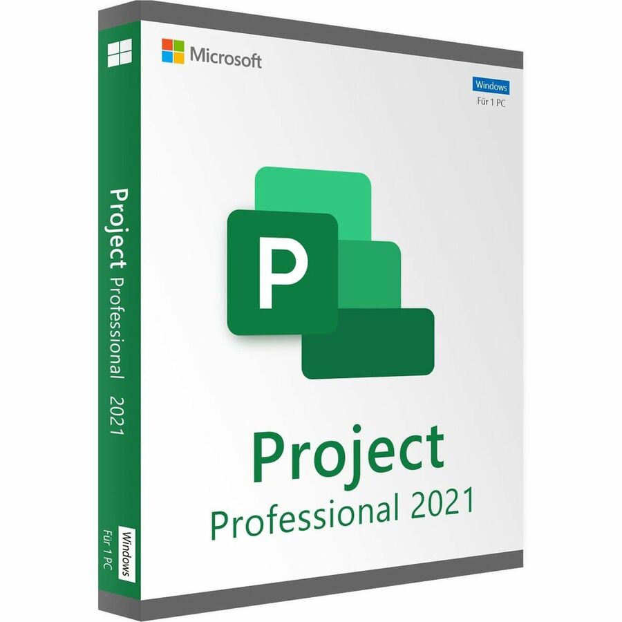 Microsoft Project 2021 Professional - Pack Box - 1 PC - Sans support H30-05953