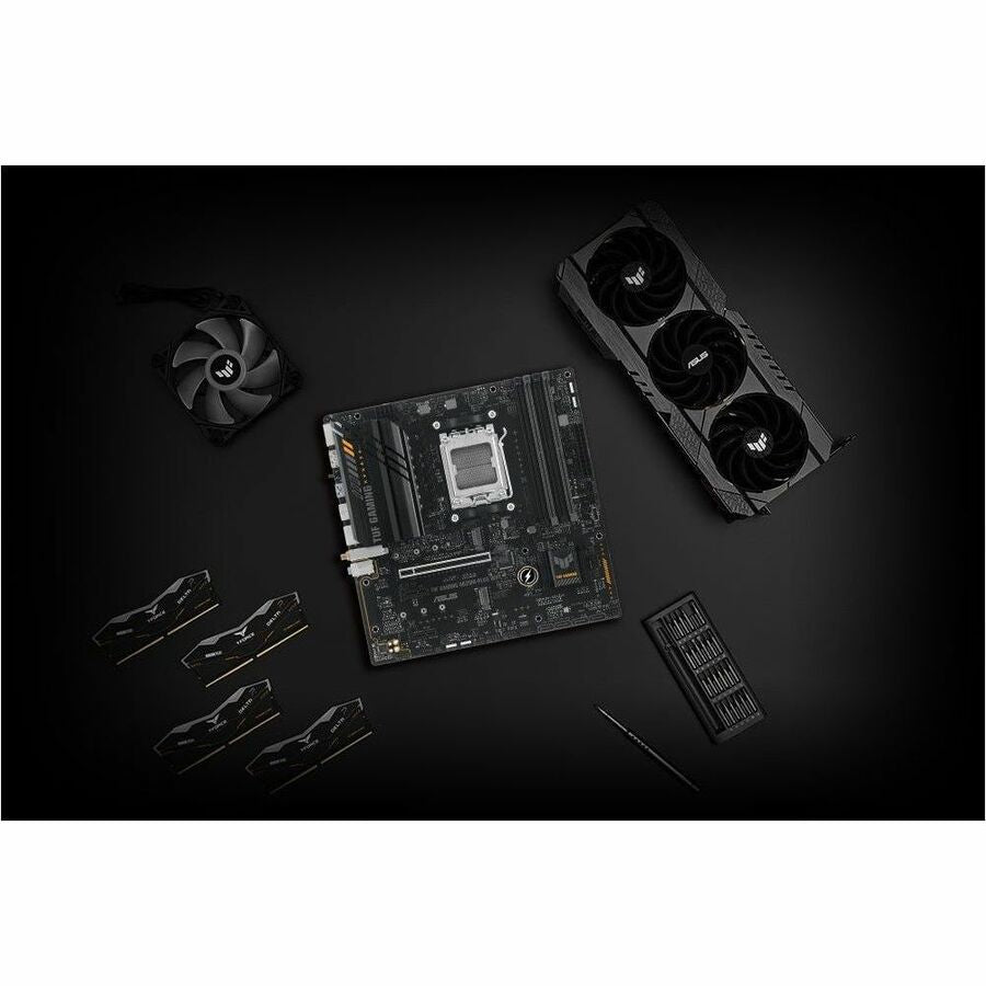 TUF TUF GAMING A620M-PLUS WIFI Gaming Desktop Motherboard - AMD A620 Chipset - Socket AM5 - Micro ATX TUF GAMING A620M-PLUS WIFI