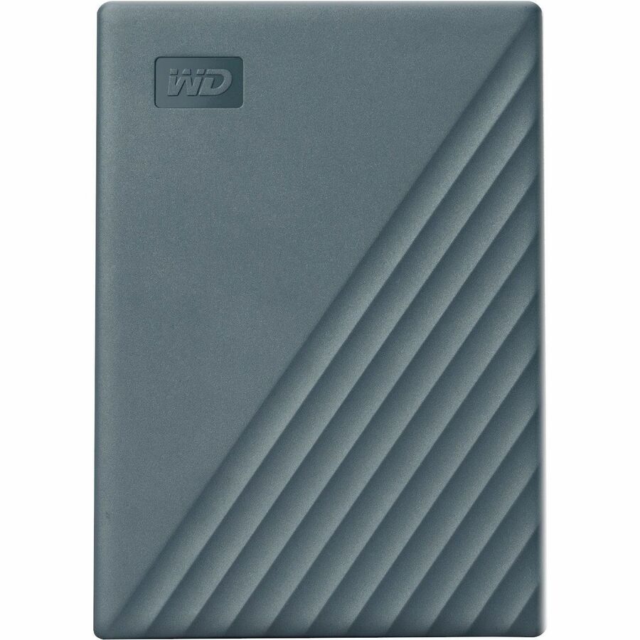 Disque dur externe portable WD My Passport WDBRMD0050BGY-WESN 5 To - Gris silicone WDBRMD0050BGY-WESN