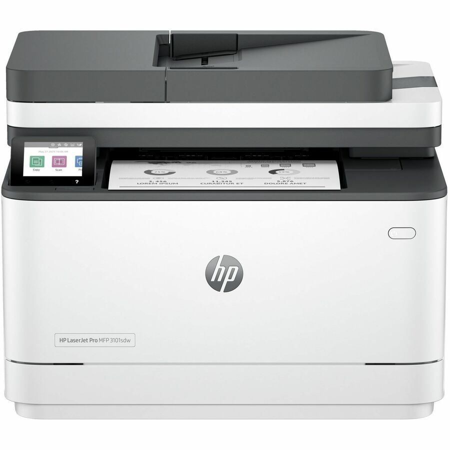 Imprimante multifonction laser filaire et sans fil HP LaserJet Pro 3101SDW - Monochrome 9D2X4F#BGJ
