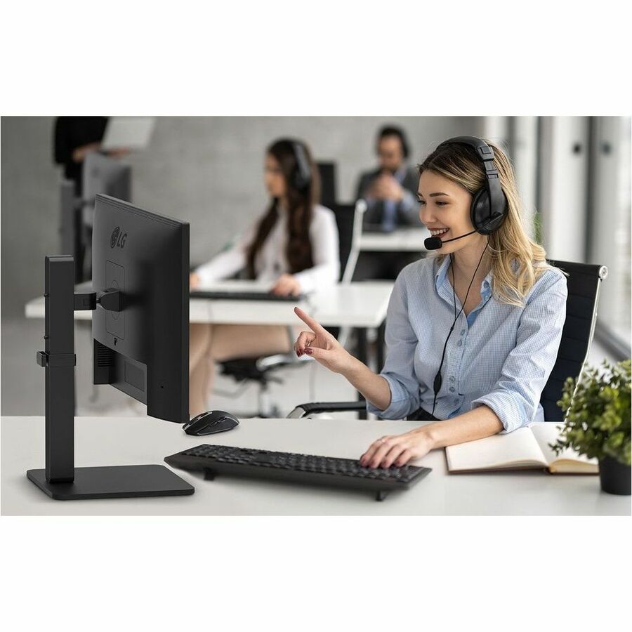 LG 24BA400-B 24" (609.60 mm) Class Full HD LED Monitor - 16:9 24BA400-B