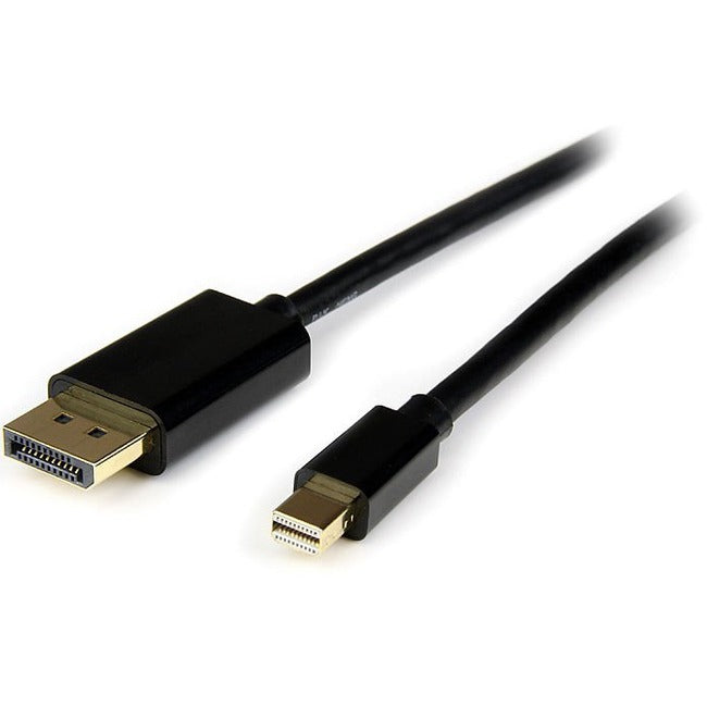 StarTech.com Câble Mini DisplayPort vers DisplayPort 1.2 de 4 m (13 pi), câble adaptateur mDP vers DisplayPort 4K x 2K, câble Mini DP vers DP MDP2DPMM4M