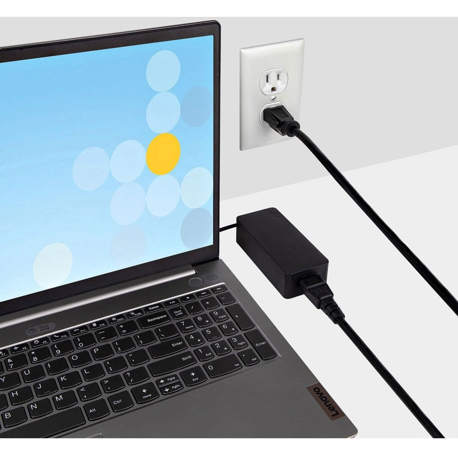 StarTech.com Câble d'alimentation pour ordinateur portable de 3 m (10 pi), NEMA 5-15P vers C5 (trèfle), 10 A 125 V, 18 AWG, cordon de remplacement pour ordinateur portable, câble Power Brick PXT101NB3S10
