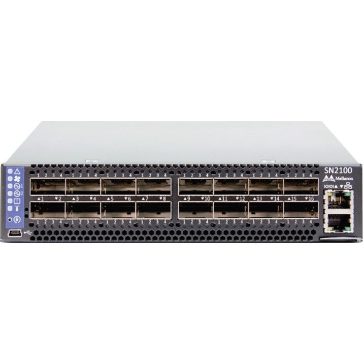 Commutateur Ethernet ouvert 1U 100 GbE Spectrum NVIDIA MSN2100-CB2F MSN2100-CB2F