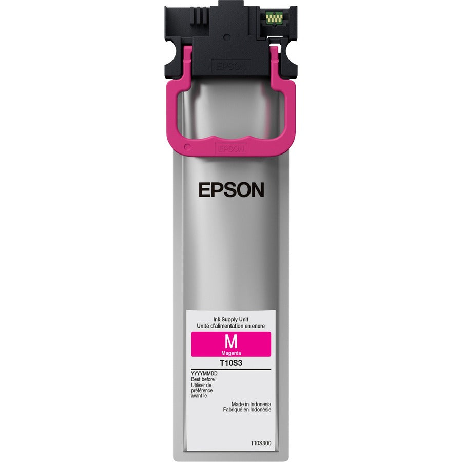Cartouche d'encre à jet d'encre d'origine Epson DURABrite Ultra T10S à rendement standard - Magenta - 1 unité T10S300