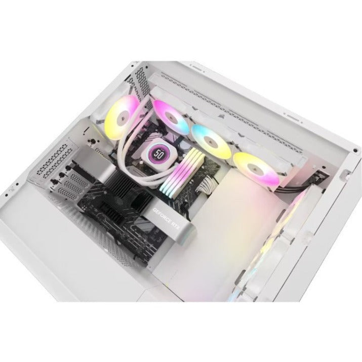 Refroidisseur liquide pour processeur Corsair iCUE H150i ELITE LCD XT, blanc CW-9060077-WW
