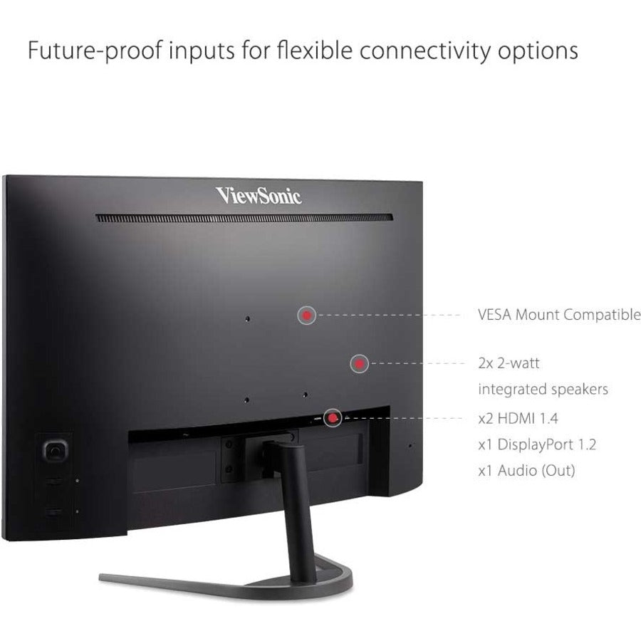 Écran Viewsonic 32", panneau MVA, résolution 1920 x 1080 VX3268-PC-MHD