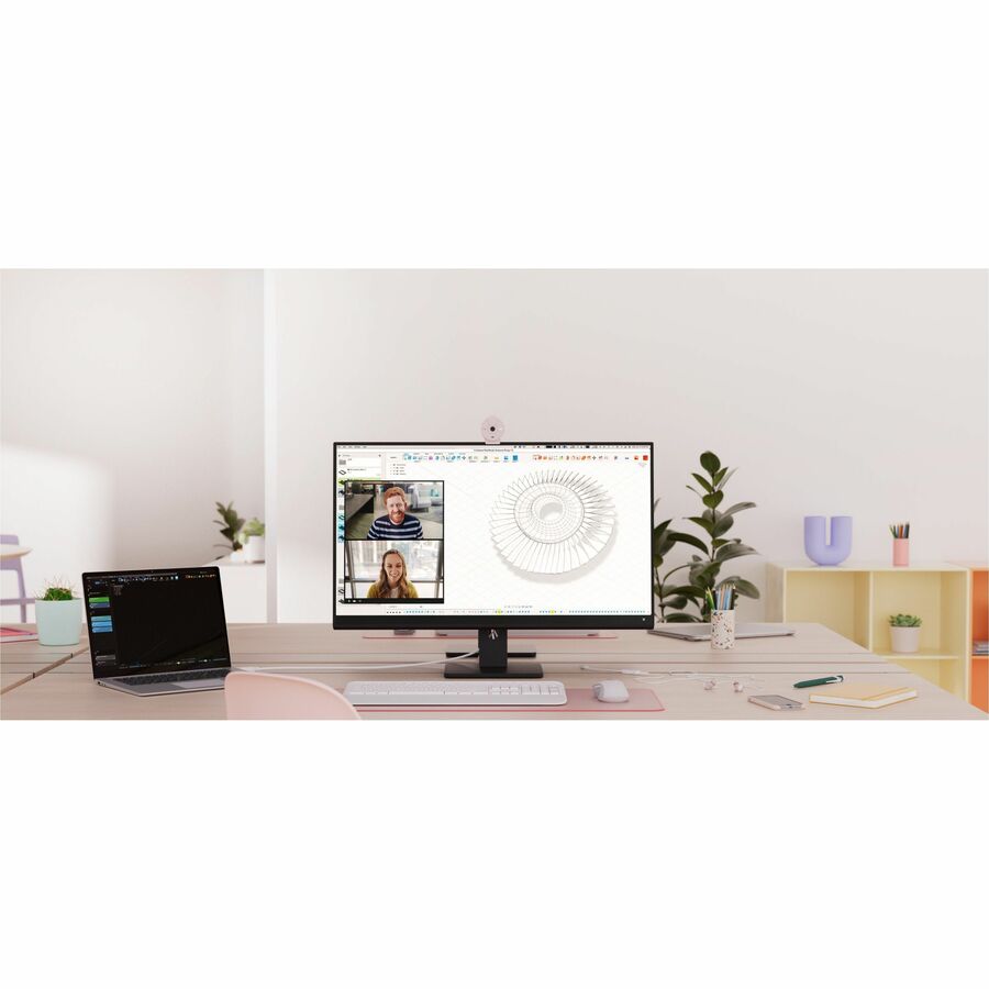 Webcam Logitech BRIO 305 - 2 mégapixels - 30 ips - Rose - USB Type C 960-001468