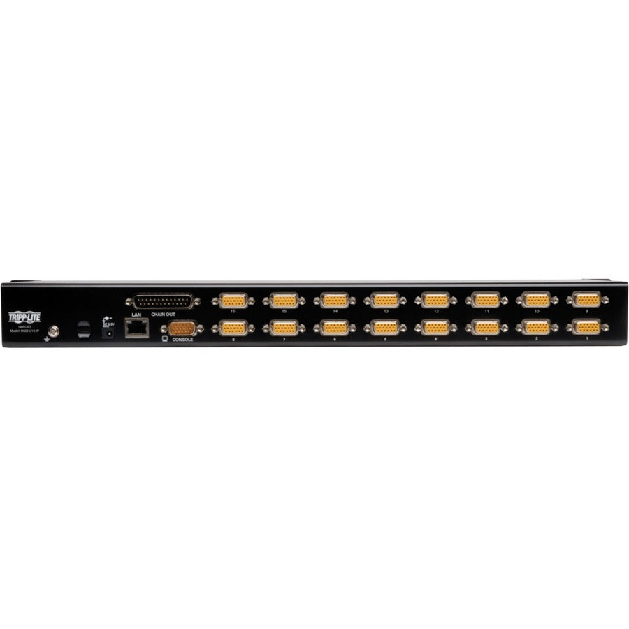 Commutateur KVM IP à montage en rack 1U 16 ports Tripp Lite par Eaton NetDirector B022-U16-IP