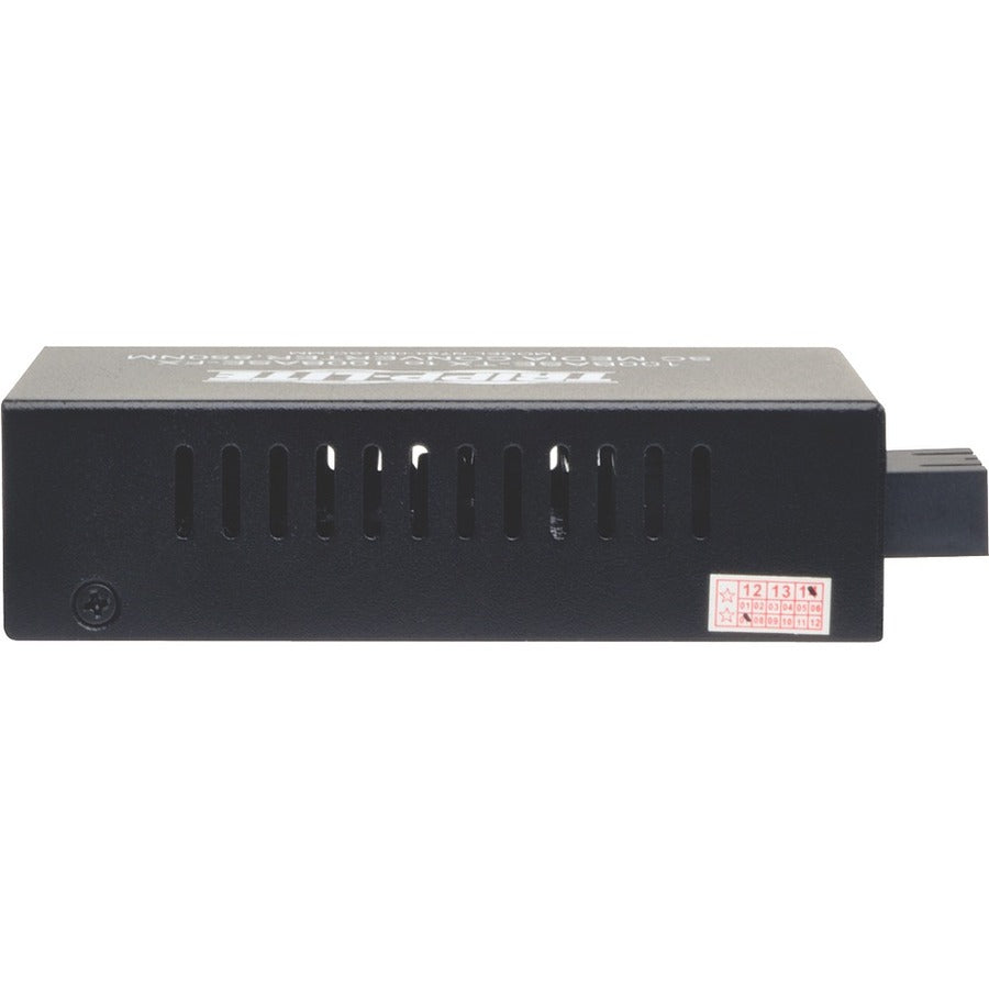 Convertisseur de média multimode 10/100 SC Tripp Lite par Eaton, 550 M, 850 nm N784-001-SC-MM