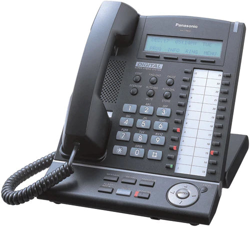 Téléphone Panasonic KX-T7630 - Noir (Remis à neuf)