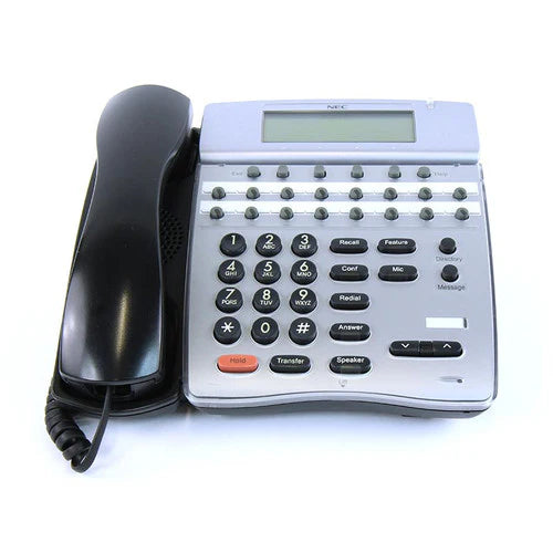 Téléphone de bureau NEC DTH-16D-1 - Noir - Reconditionné