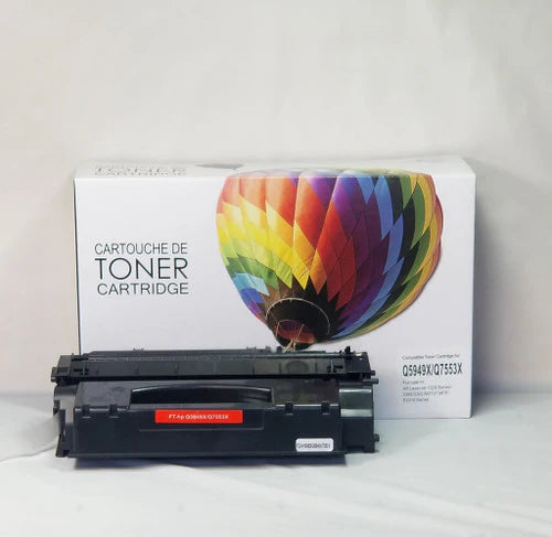 Compatible HP Q7553X Toner Cartridge - Black - Balloon Brand