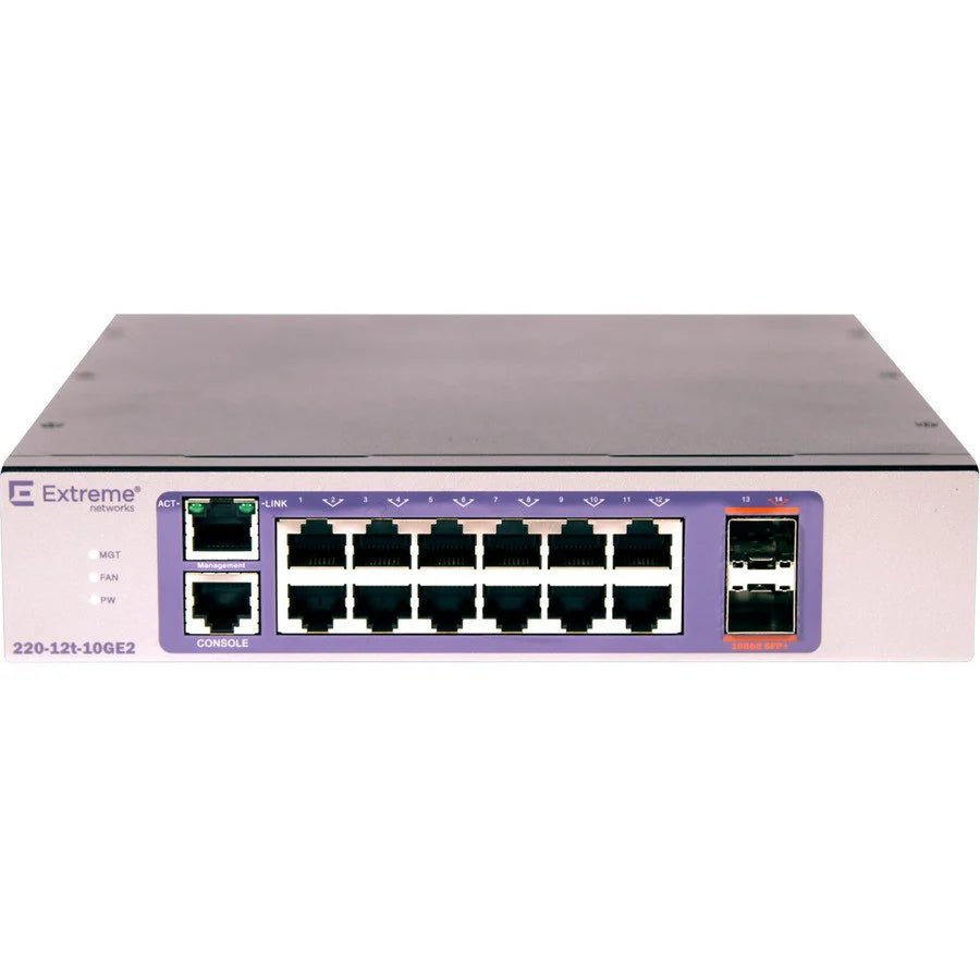 Extreme Networks 220-12t-10GE2 Layer 3 Switch 16560