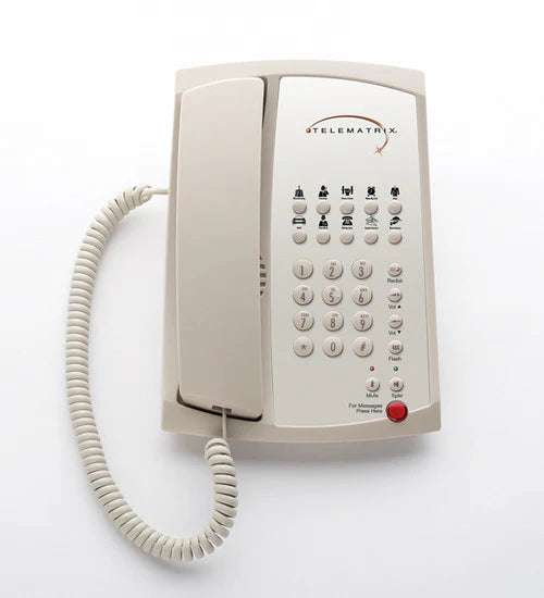 Téléphone à haut-parleur monoligne Telematrix 3100MWD 10 boutons Ash