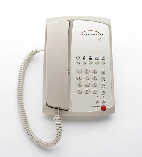 Téléphone à haut-parleur monoligne Telematrix 3100MWD5 à 5 boutons Ash