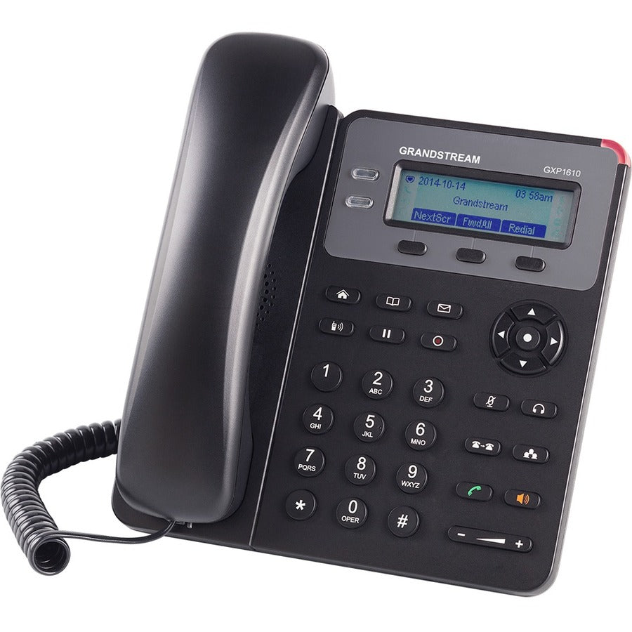 Téléphone IP Grandstream GXP1610 - Filaire - Montage mural - Noir GXP1610