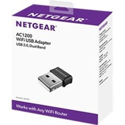 Adaptateur Wi-Fi IEEE 802.11ac Netgear A6150 pour routeur sans fil A6150-100PAS