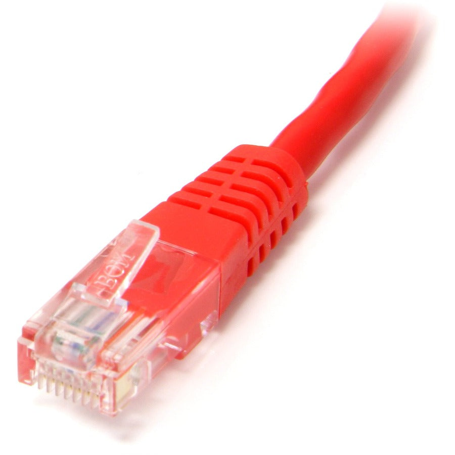 Câble patch UTP Cat5e moulé rouge StarTech.com de 4,6 m M45PATCH15RD
