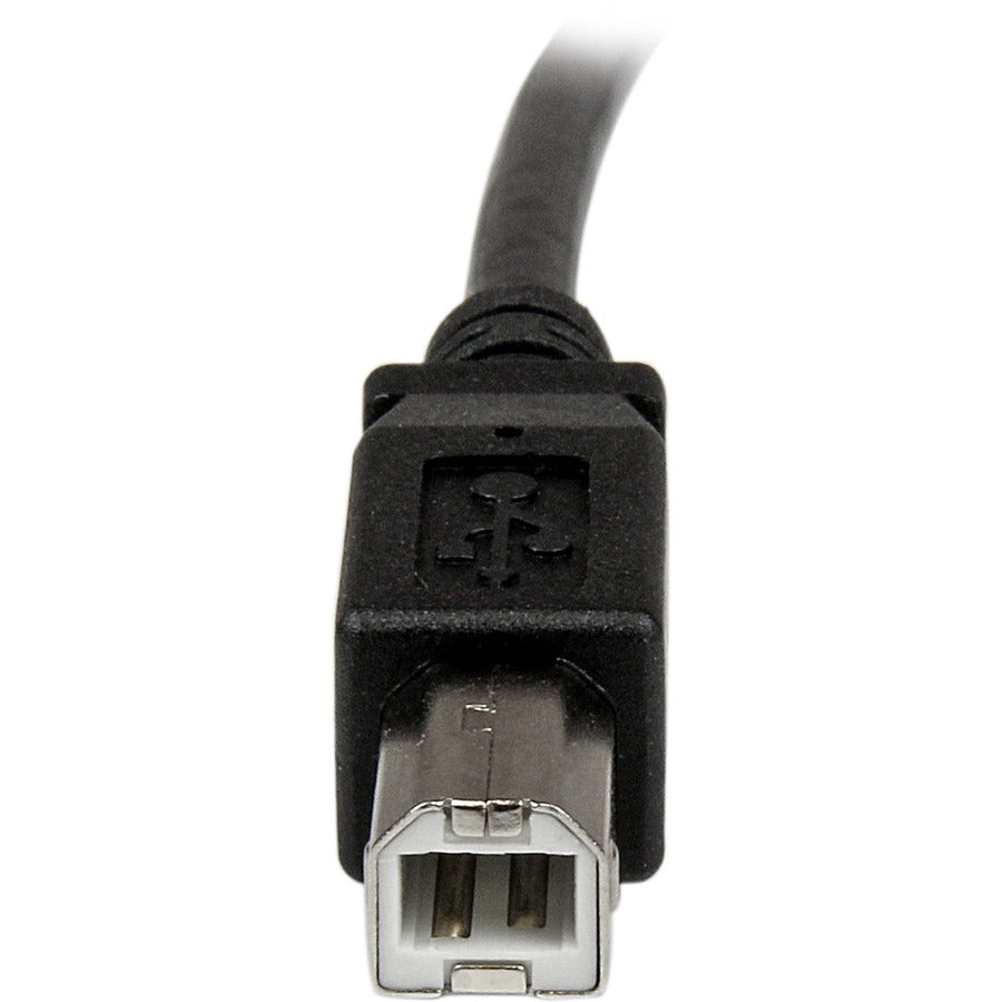 Câble USB A vers B pour montage sur panneau StarTech.com de 0,9 m - F/M USBPNLAFBM3