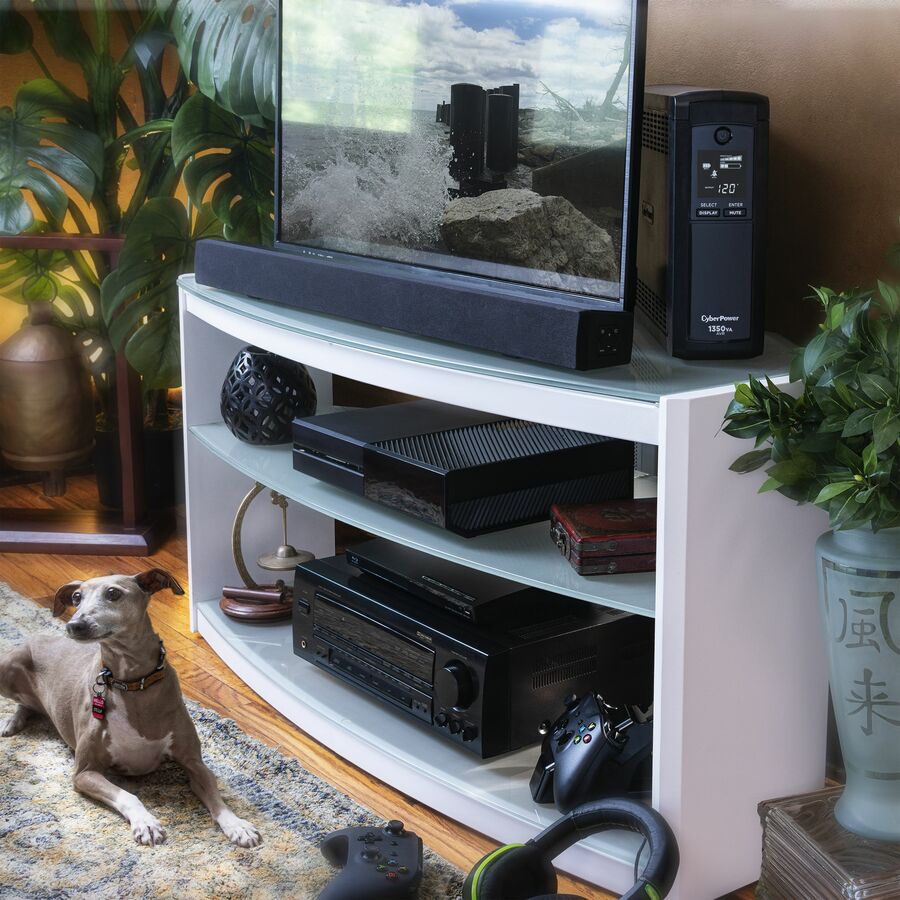 CyberPower UPS Systems CP1350AVRLCD Intelligent LCD - Capacity: 1350 VA / 815 W CP1350AVRLCD