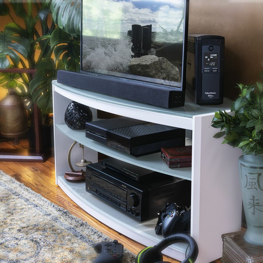 Systèmes d'onduleurs CyberPower CP850AVRLCD LCD intelligent - Capacité : 850 VA / 510 W CP850AVRLCD