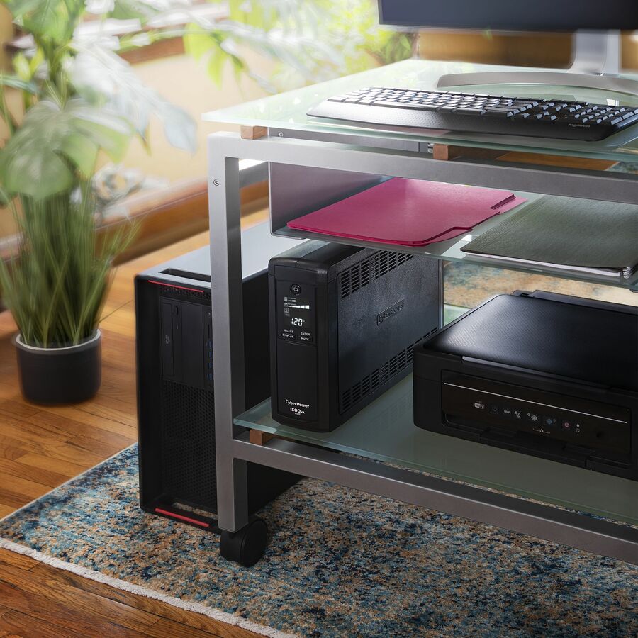 Systèmes d'onduleurs CyberPower CP1500AVRLCD LCD intelligent - Capacité : 1500 VA / 900 W CP1500AVRLCD