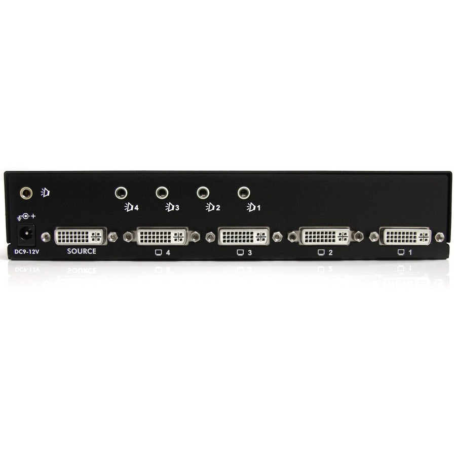 StarTech.com Répartiteur vidéo DVI 4 ports avec audio ST124DVIA