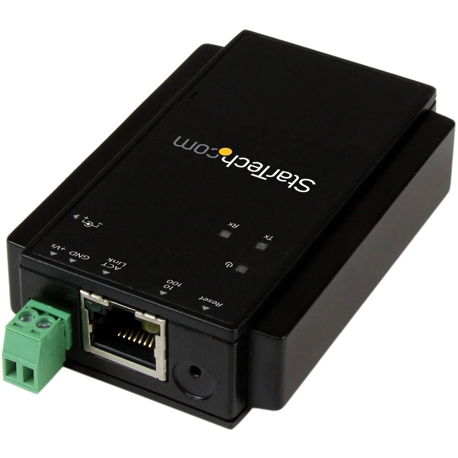 Serveur de périphériques série RS-232 vers Ethernet IP StarTech.com à 1 port - Montage sur rail DIN NETRS232