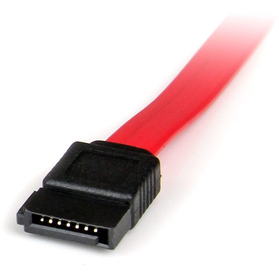 StarTech.com Câble adaptateur Slimline SATA femelle vers SATA de 0,5 m avec alimentation SATA SLSATAF50CMS