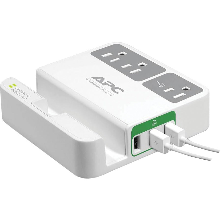 APC by Schneider Electric Essential SurgeArrest, 3 prises, 3 ports de charge USB, 120 V P3U3