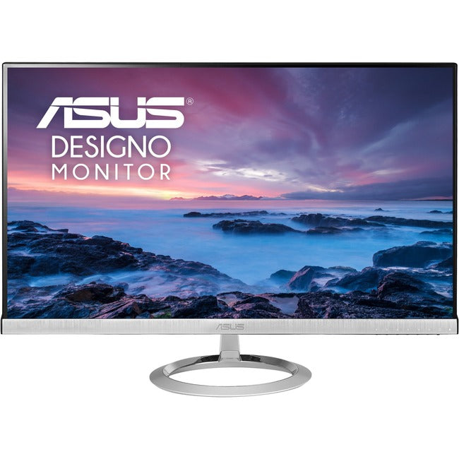 Moniteur LCD LED Full HD 27" Asus Designo MX279HS - 16:9 - Argent, Noir MX279HS