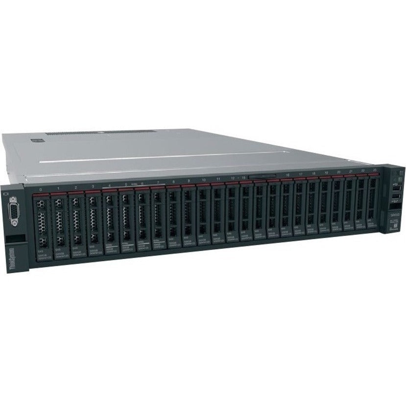 Serveur rack 2U Lenovo ThinkSystem SR650 7X06A0FENA - 1 x Intel Xeon Silver 4214 2,20 GHz - 16 Go RAM - Contrôleur Serial ATA/600 7X06A0FENA