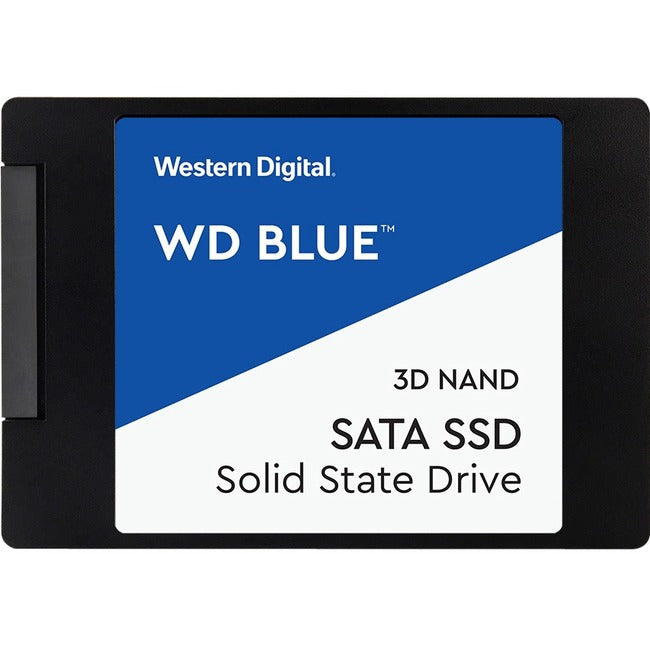 Disque SSD WD Blue 3D NAND 2 To pour PC - SATA III 6 Gb/s 2,5"/7 mm WDS200T2B0A