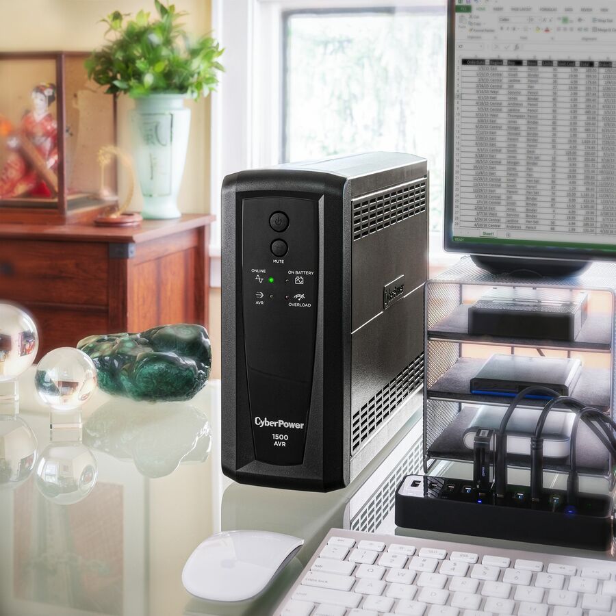 Systèmes d'onduleurs AVR CyberPower CP1500AVRT CP1500AVRT