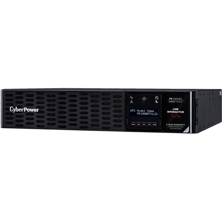 Onduleur convertible tour/rack CyberPower Smart App PR1000RTXL2U 1 000 VA PR1000RTXL2U