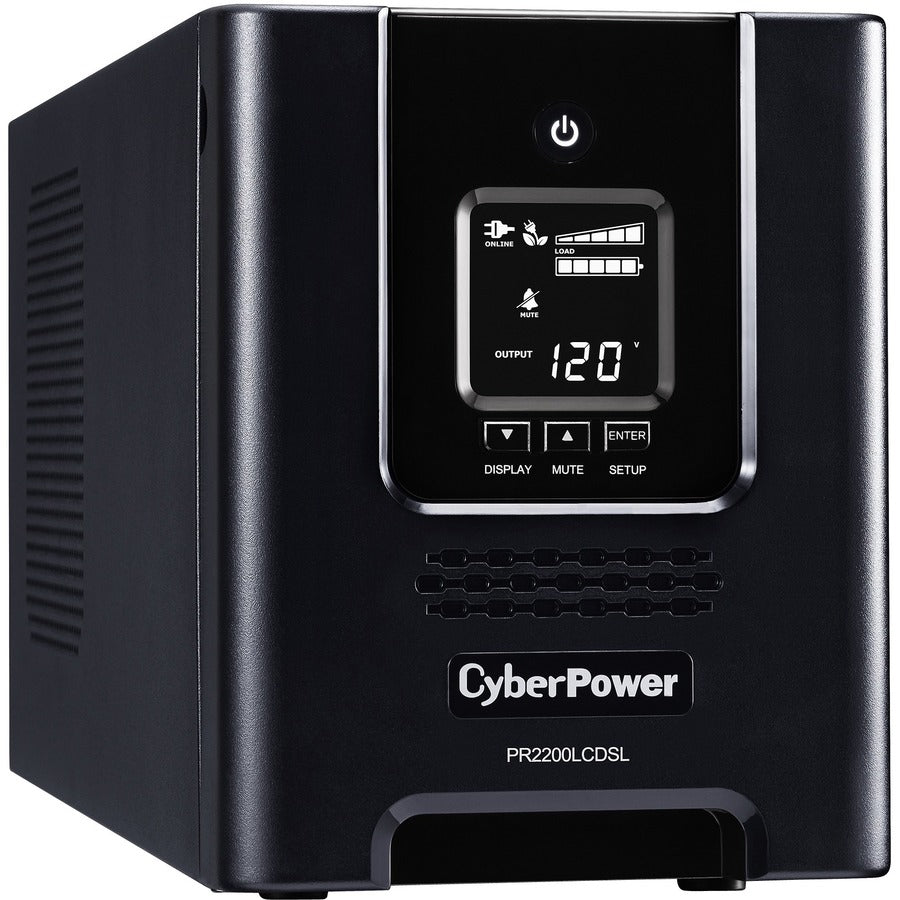Onduleur LCD tour à onde sinusoïdale pure 2070 VA CyberPower Smart App Sinewave PR2200LCDSL