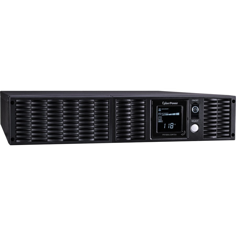 Onduleur LCD RT CyberPower Smart App Sinewave PR1000LCDRT2U 1 000 VA à onde sinusoïdale pure 2U PR1000LCDRT2U