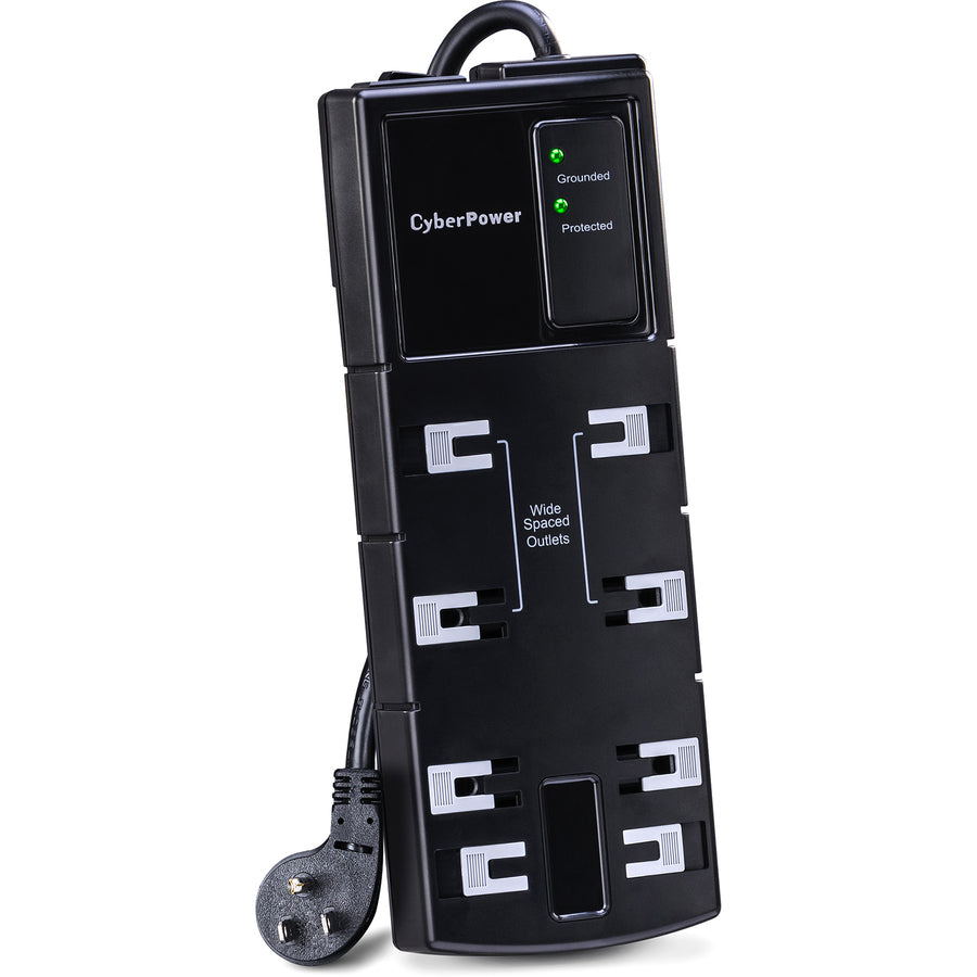 Parasurtenseur CyberPower CSB806 Essential à 8 prises, cordon de 6 pieds CSB806
