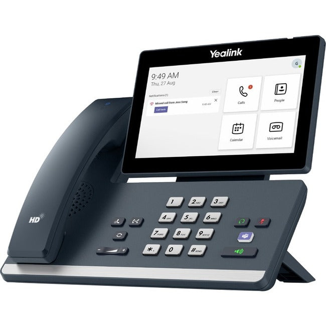 Téléphone IP Yealink MP58-WH - Avec/Sans fil - Avec fil - De bureau - Gris classique MP58-WH-SFB
