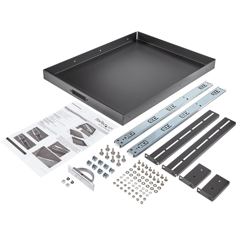 StarTech.com StarTech.com Black Deep Sliding Server Shelf SLIDESHELFD