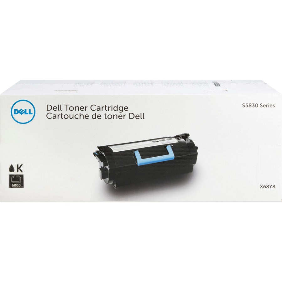 Cartouche de toner d'origine Dell - Noir X68Y8