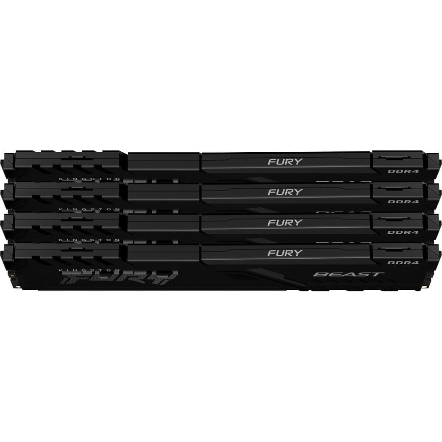 Kit de mémoire Kingston FURY Beast 64 Go (4 x 16 Go) DDR4 SDRAM KF436C18BBK4/64
