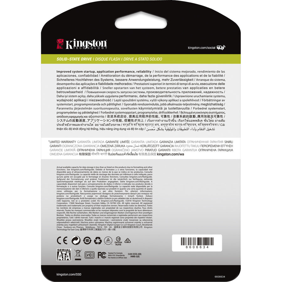 Kingston Enterprise SSD DC500R (centrée sur la lecture) 1,92 To SEDC500R/1920G