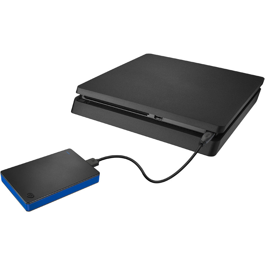 Disque dur externe portable Seagate Game Drive STGD4000400 4 To - Noir, Bleu STGD4000400
