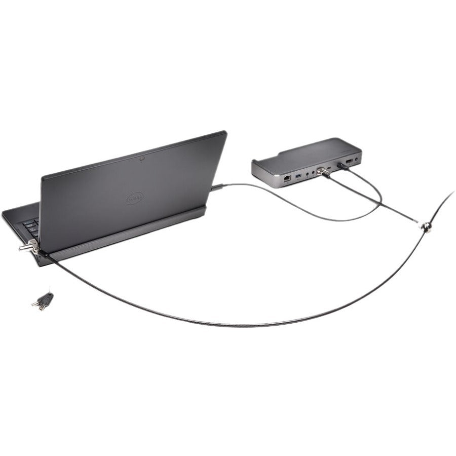 Serrure à clé Kensington N17 pour ordinateur portable à double tête pour appareils Dell 67995
