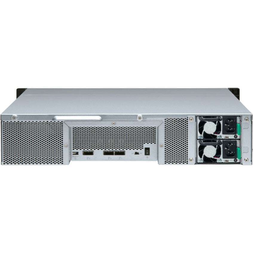 Boîtier de disque dur SATA/600 QNAP TL-R1200S-RP - Interface hôte mini-SAS - Montable en rack 2U TL-R1200S-RP-US