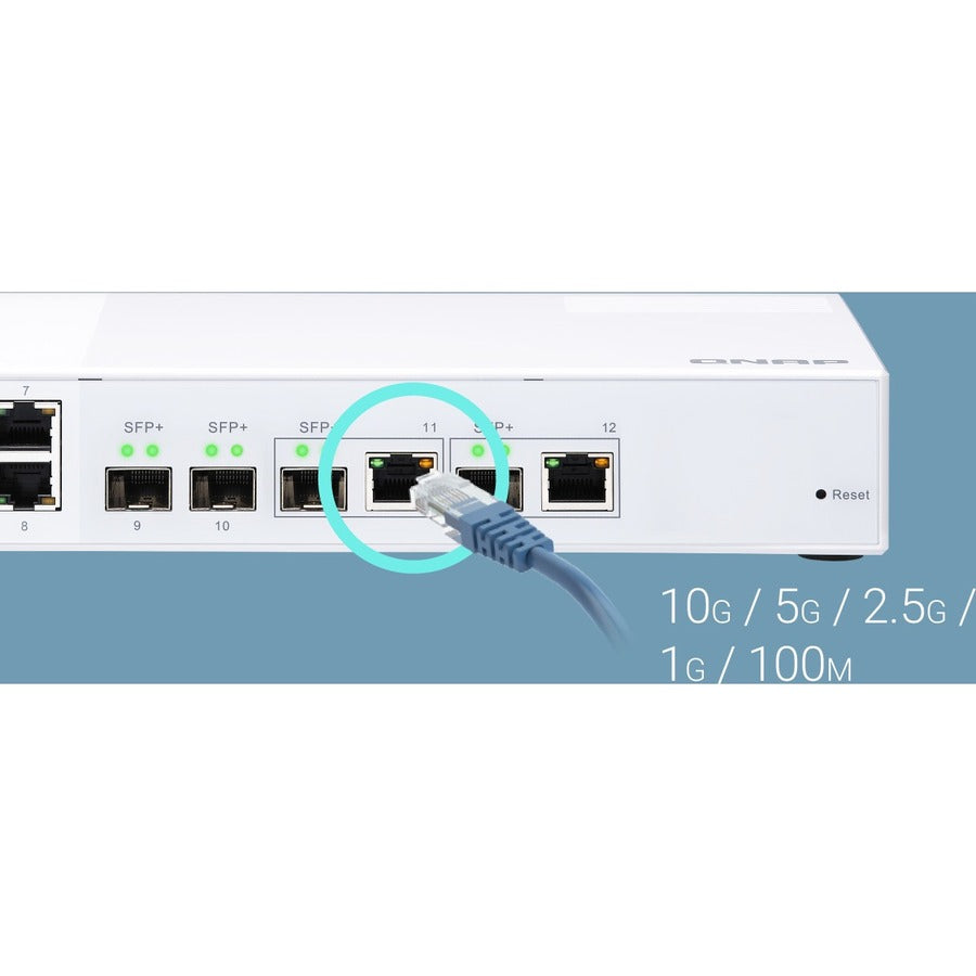 Commutateur Ethernet QNAP QSW-M408-2C QSW-M408-2C-US